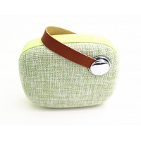 China mini outdoor garden portable barrel bluetooth speaker for backpack with wireless charging